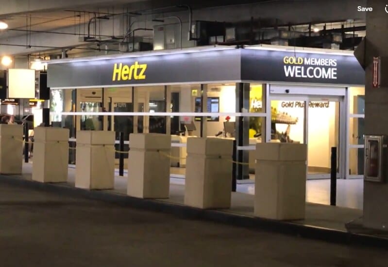 Hertz car rental bankruptcy blog
