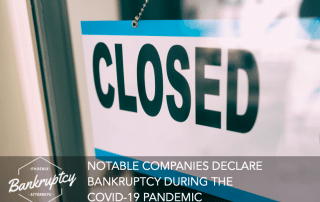 Company bankruptcy during COVID-19 blog